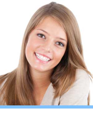 Accelerated Treatment interior photo young woman San Marcos Orthodontics San Marcos CA